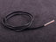 Shielded cable (2 cores) black