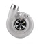 Turbocharger Pulsar PSR 369 1000HP .88 T4 Inlet 4.21" Marmon V-Band Outlet Turbine Wheel 80*73 Journal Bearing