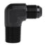 AN8 - 1/4" NPT Adapter forged 90 °