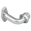 Oil return flange - AN12 long 90° Steel