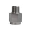 Adapter M10 x 1 female to 1/8 NPT male - Stainless steel