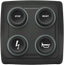 ECU Master Keyboard 4 buttons