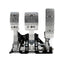 OBP Racing Series Floor mounted Pedal box Silver