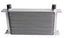 Oil cooler 16 rows AN10 - Silver