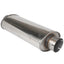 Silencer 4" oval Stainless (63cm)