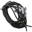 Ignition cable set 90 degrees Black
