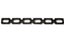 Mercedes M104 Exhaust flange Stainless