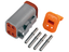 Connector 4-pin DT series male