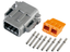 Connector 8-pin DTM series male