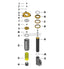 Yellow Speed Racing MacPherson Strut Replacement Parts