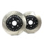 Yellow Speed Racing YSR Replacement Grooved Brake Discs Without Bell