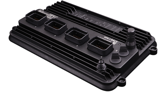 MaxxECU GEN2 RACE flagship 12-cylinder ECU, front view