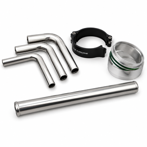 Aluminium pipes intake parts