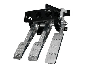 Top mounted pedal box cockpit