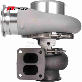 Turbocharger Pulsar PSR 485 1.25 T4 Divided Inlet 1/2" Marmon Outlet Journal Bearing Curved Point Milled