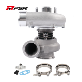 Turbocharger Pulsar PSR 6062E 700HP .82 Stainless Steel 2.5" V-Band Inlet 3" V-Band Outlet Ball Bearing Main image