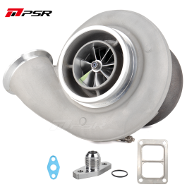 Turbocharger Pulsar PSR 475DG 1.58 T6 Divided Inlet 3/4" Marmon Outlet Ball Bearing Main image