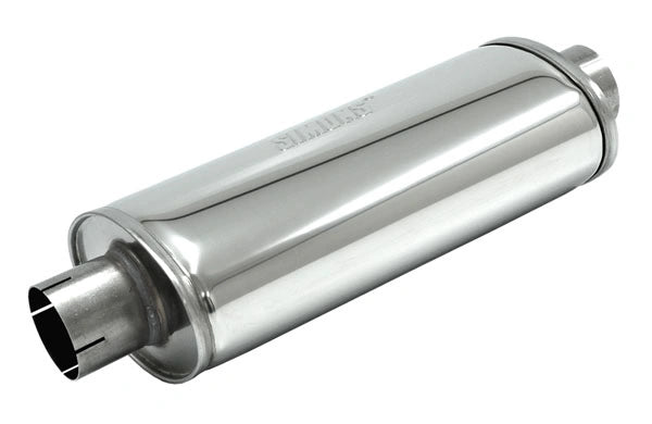 Muffler 3" oval Stainless Main image