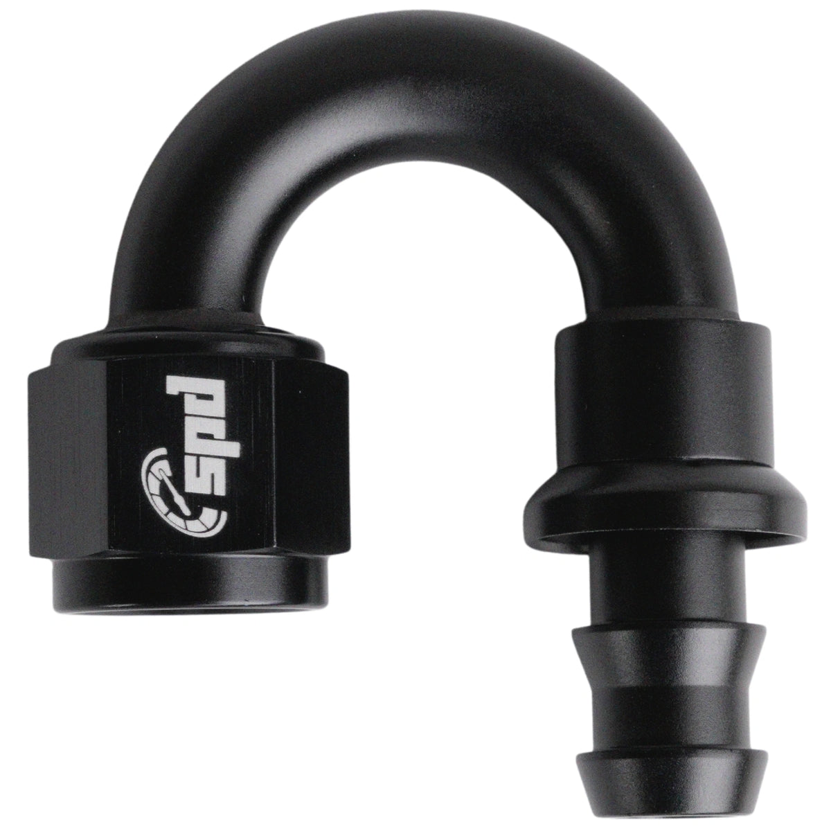 AN10 hose end 180 ° Push On