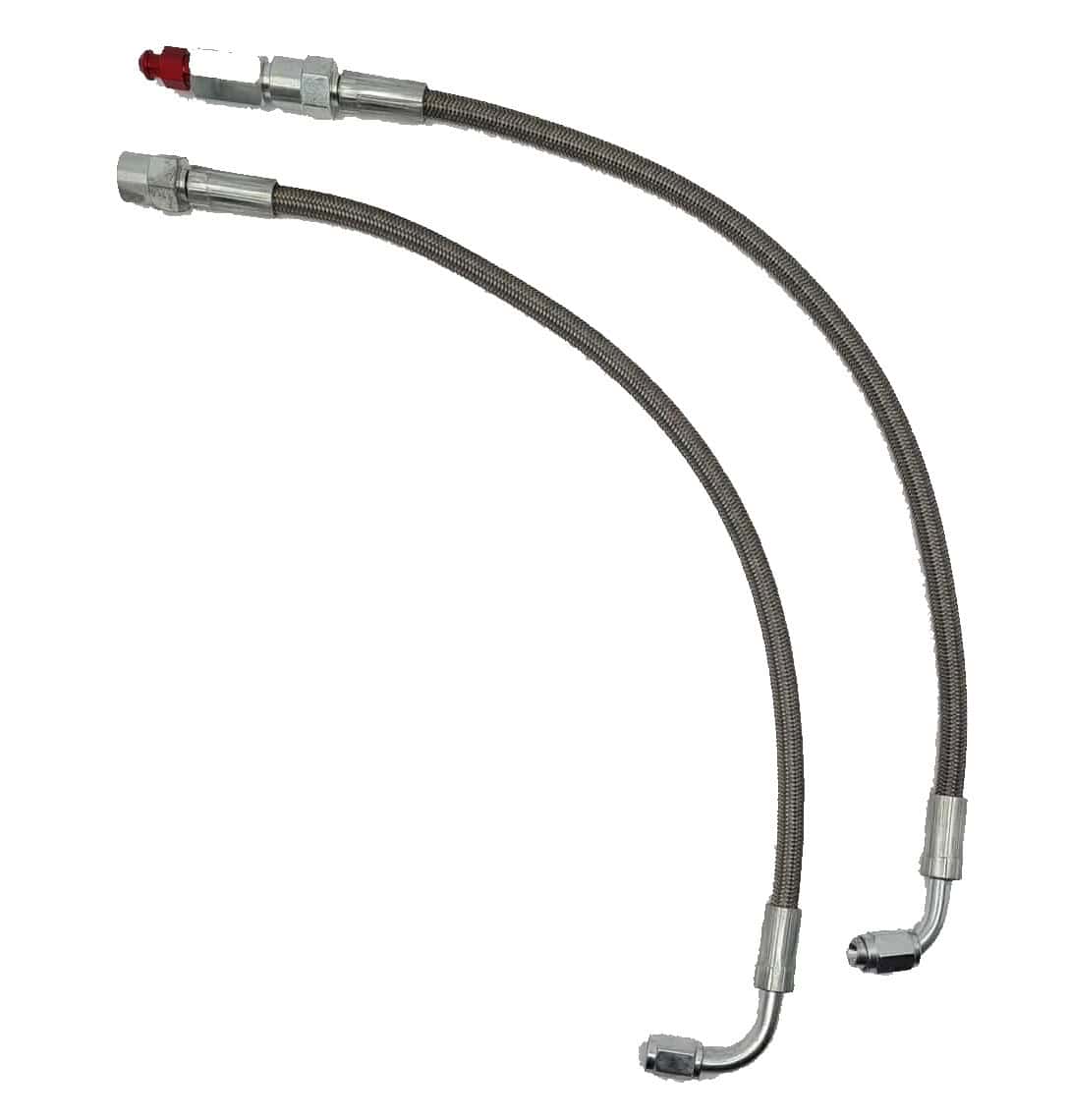 Tenaci hoses for hydraulic release bearing