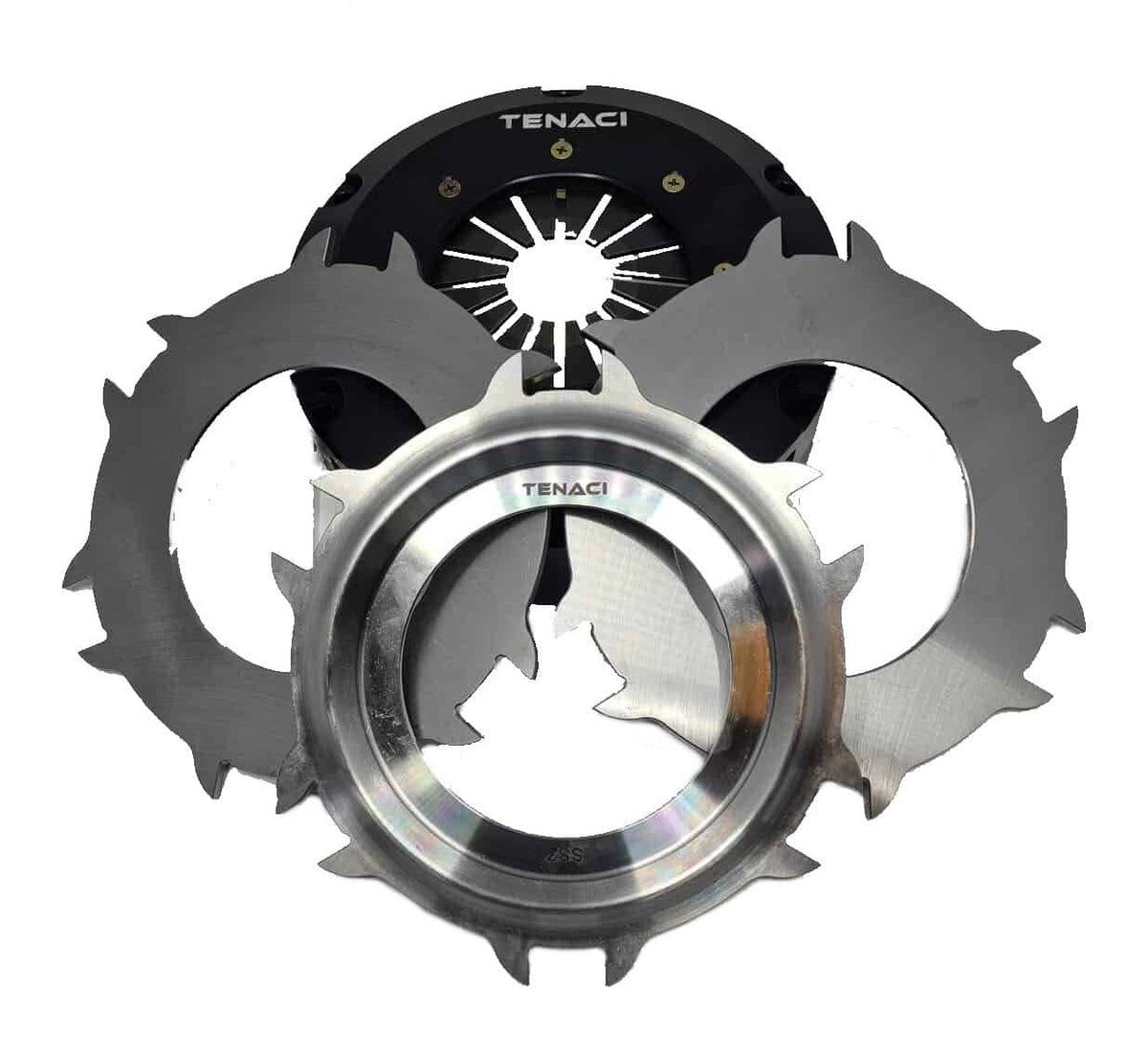 Tenaci 3 disc clutch cover 200 mm with topfloater and middle floater - 2400 Nm