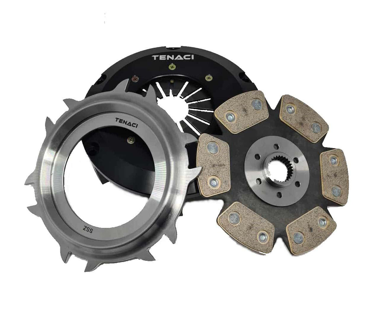 Tenaci 1 disc clutchkit with disc FORD 23 - 200 mm (6-puck) - 500 Nm Main image