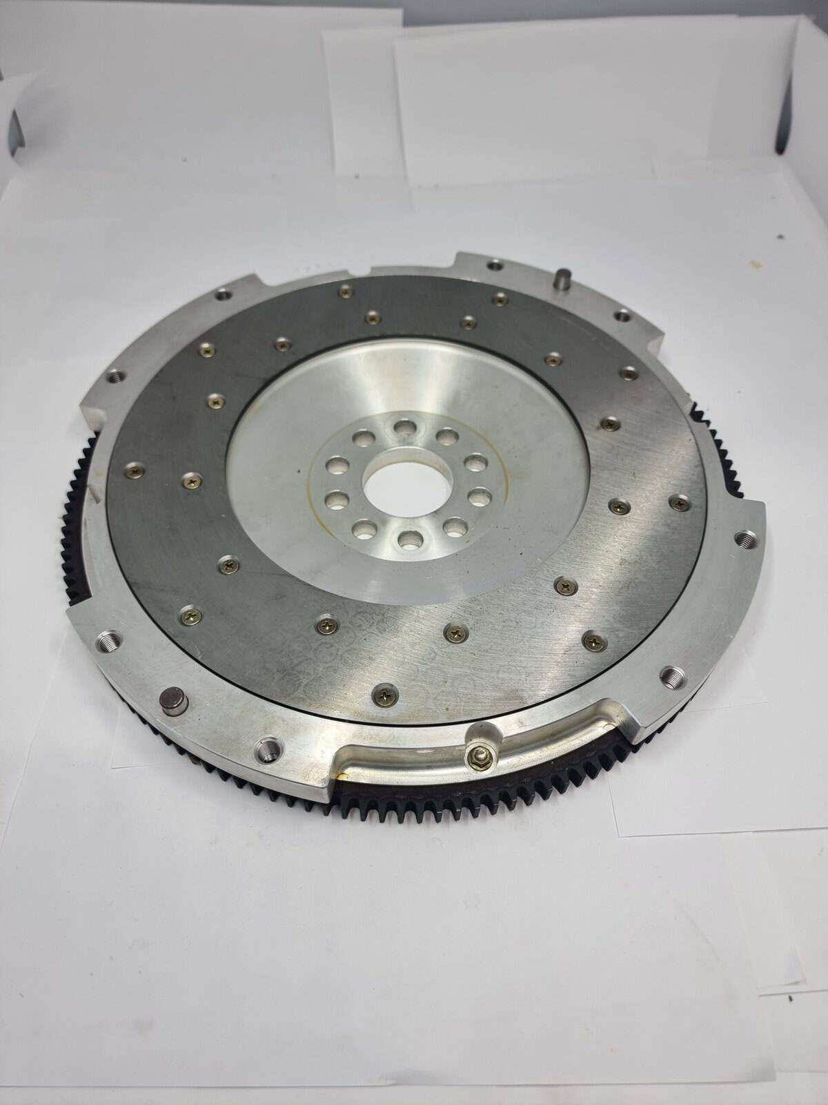 Tenaci light weight aluminium flywheel for Toyota Land cruiser 1FZFE - 305 mm Secondary image