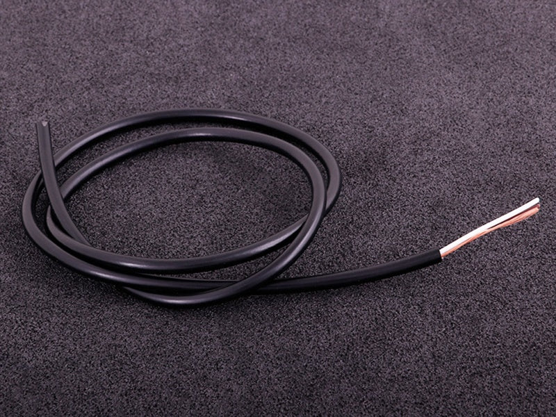 Shielded cable (2 cores) black Main image
