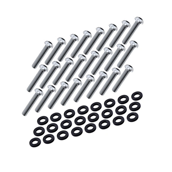 24 bolts and nylon washers for CFC Unit flange, 1/4-28 UNF x 1 Main image