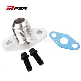 Pulsar PSR Oil Drain Flange Kits for Small Frame Turbos with 10AN Thread Main image