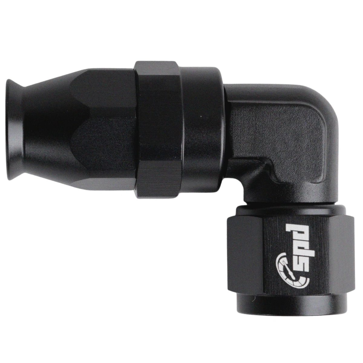 An4 hose end 90 ° Forged PTFE Main image