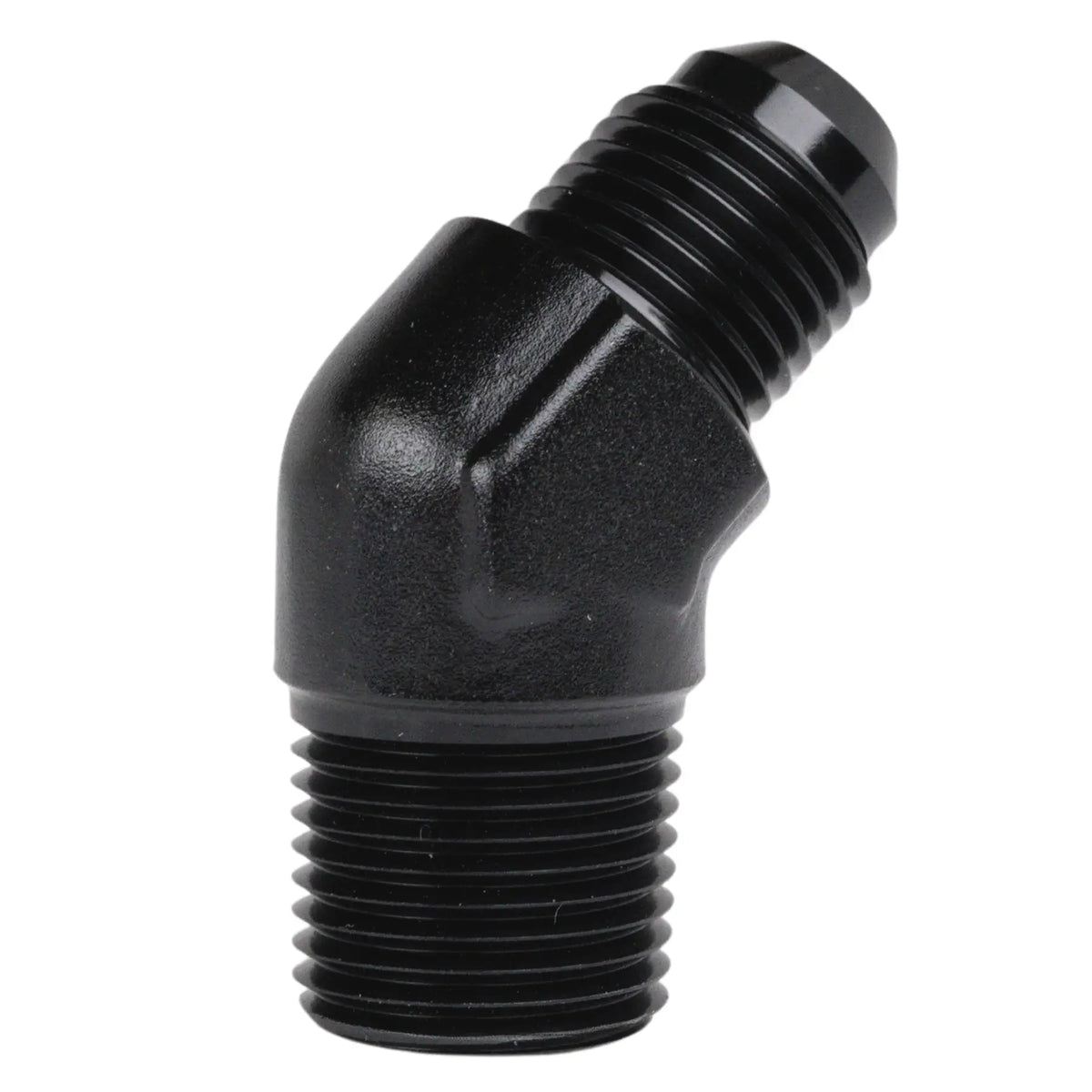AN6 - 1/8" NPT Adapter forged 45 °