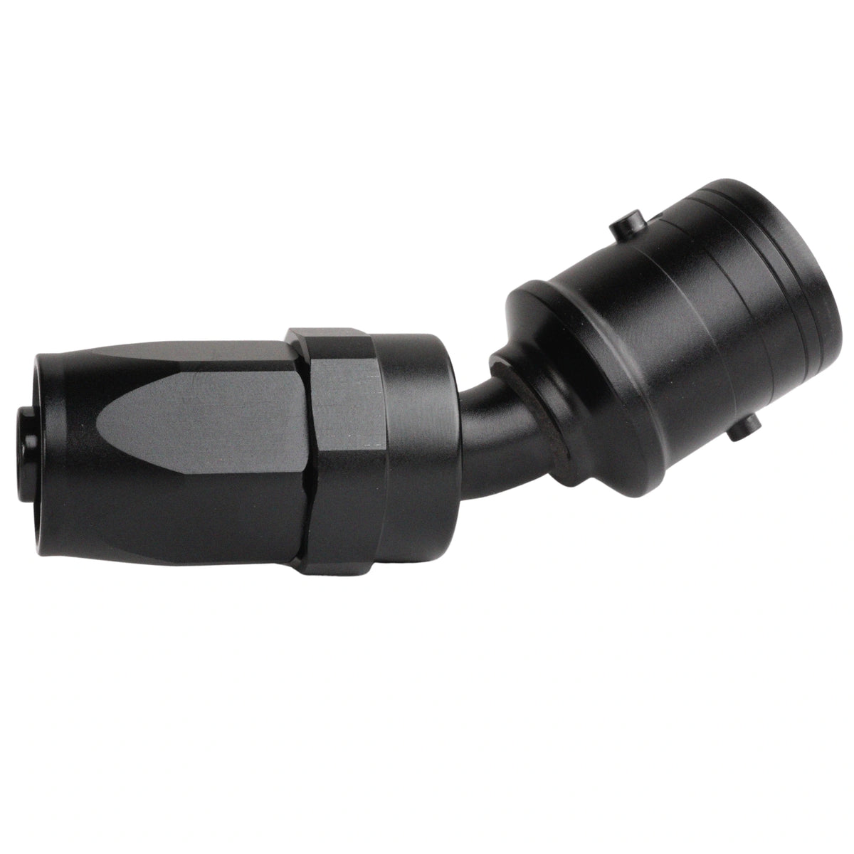 AN10 30° Quick-Connect hose end