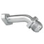 Oil return flange - AN12 long 45° Steel