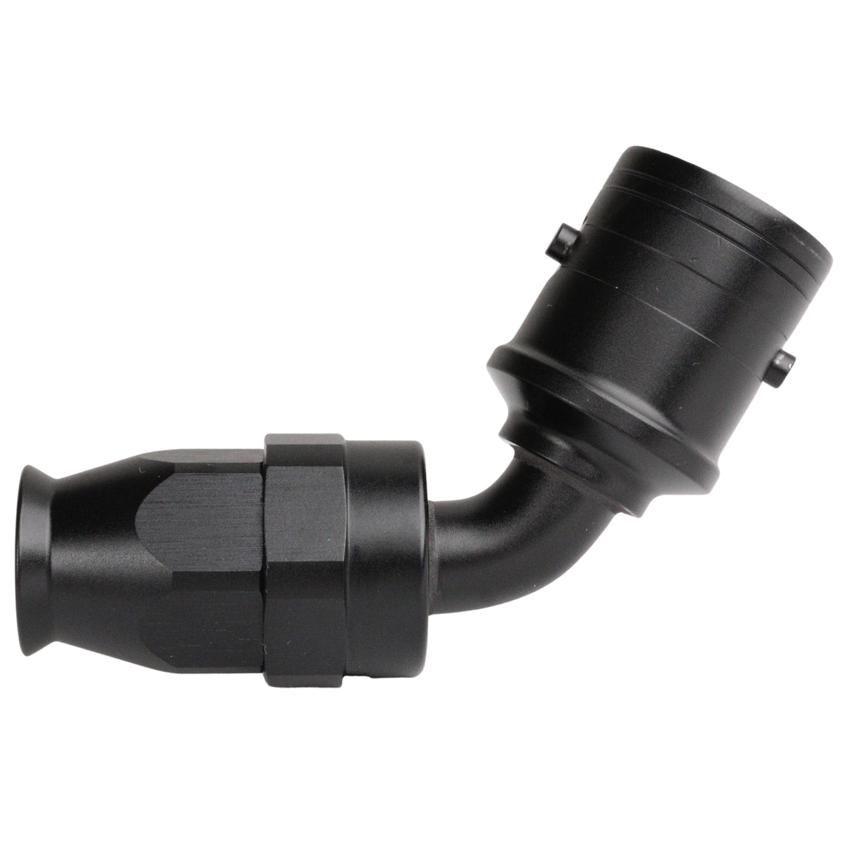 AN8 60° PTFE Quick-Connect hose end
