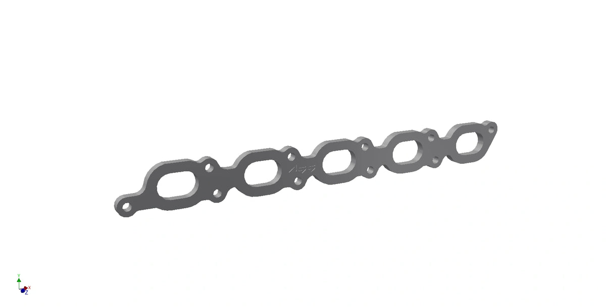 Exhaust flange Volvo 5cyl 10mm