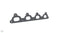 Exhaust flange Volvo 16v 10mm