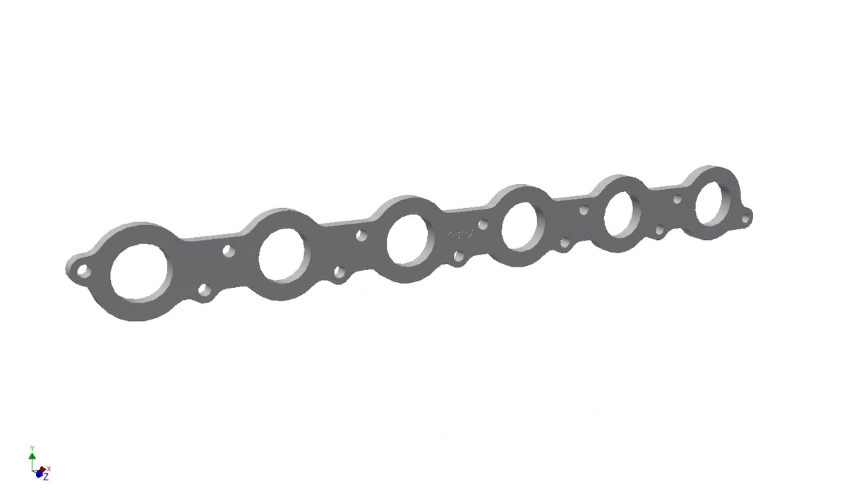 Exhaust flange Mercedes OM603 - 10mm