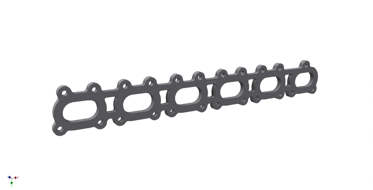 ASS M104 Exhaust flange Mercedes - 10mm