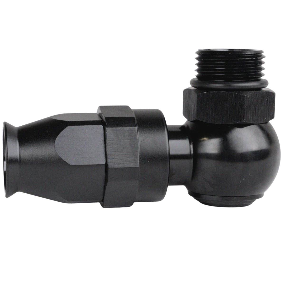 AN6 Banjo 90° short elbow - hose end PTFE Main image