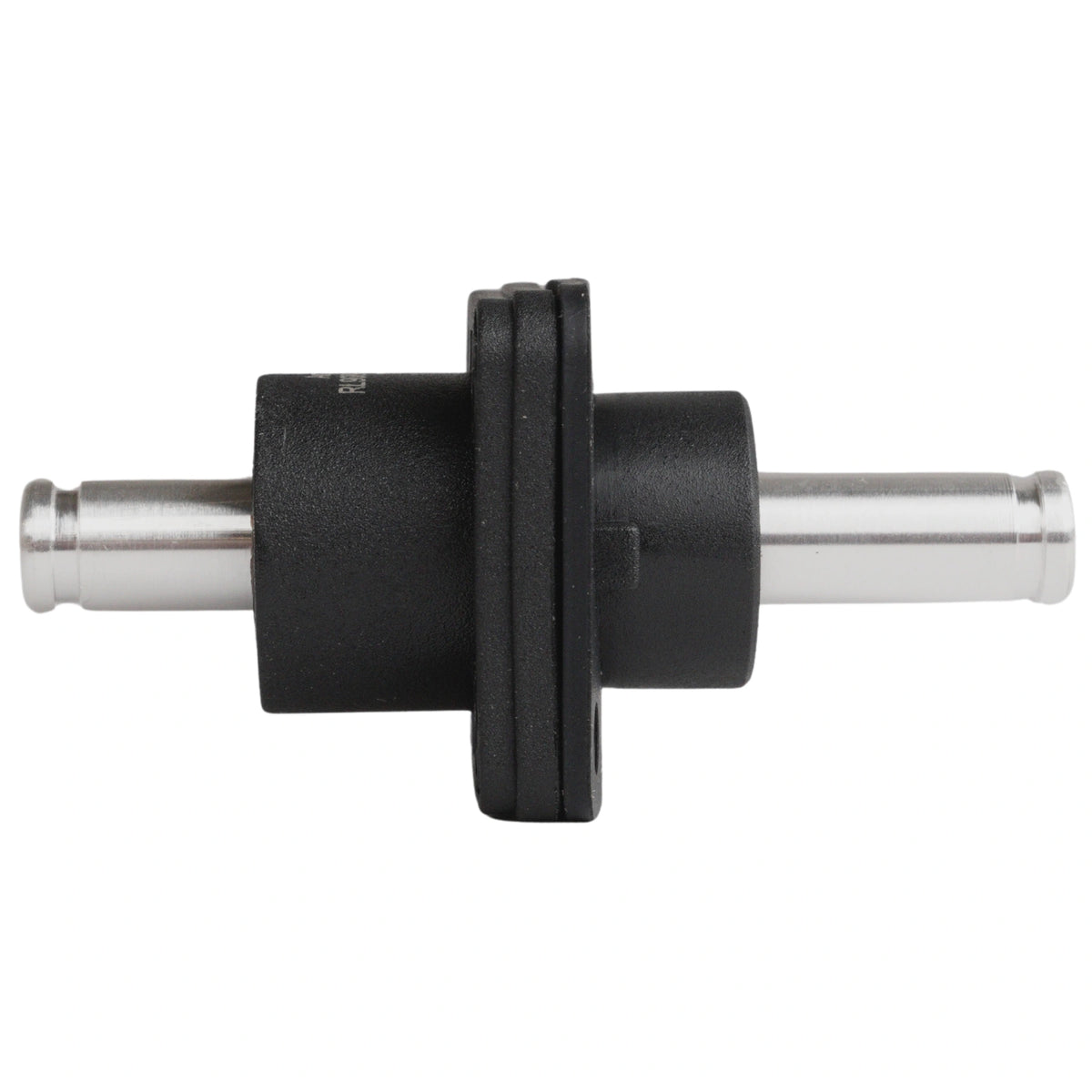 Bulkhead lead-through Battery cable (2x 5,7mm Quick connector) Black