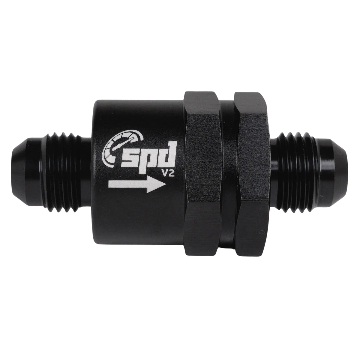 SPD V2 Check Valve Full flow AN10 black Main image