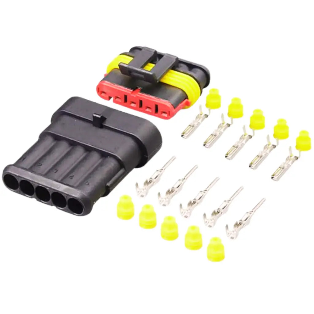 Pistik 5-pin Superseal isane + emane