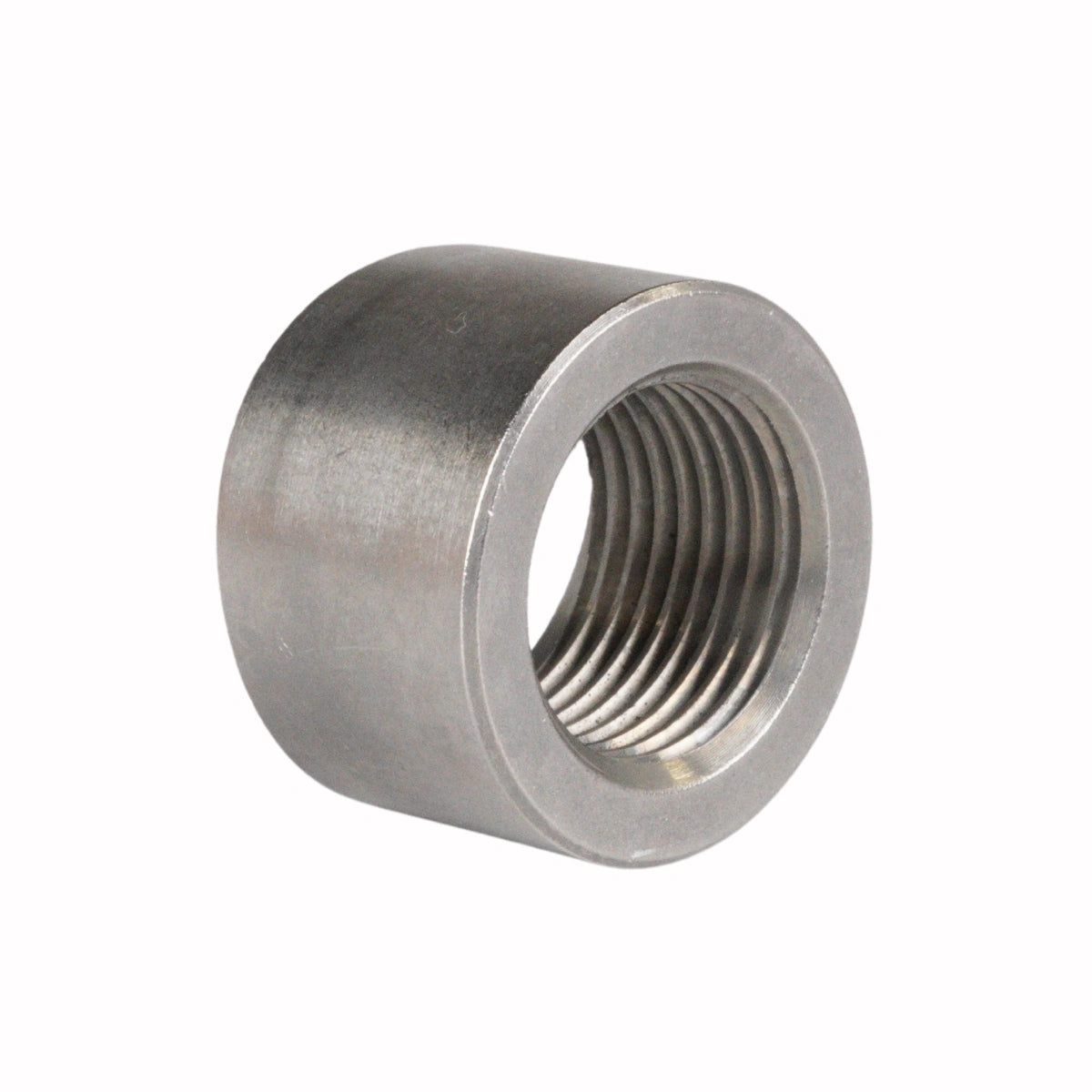 Curved lambda nut M18x1.5 Stainless steel Main image