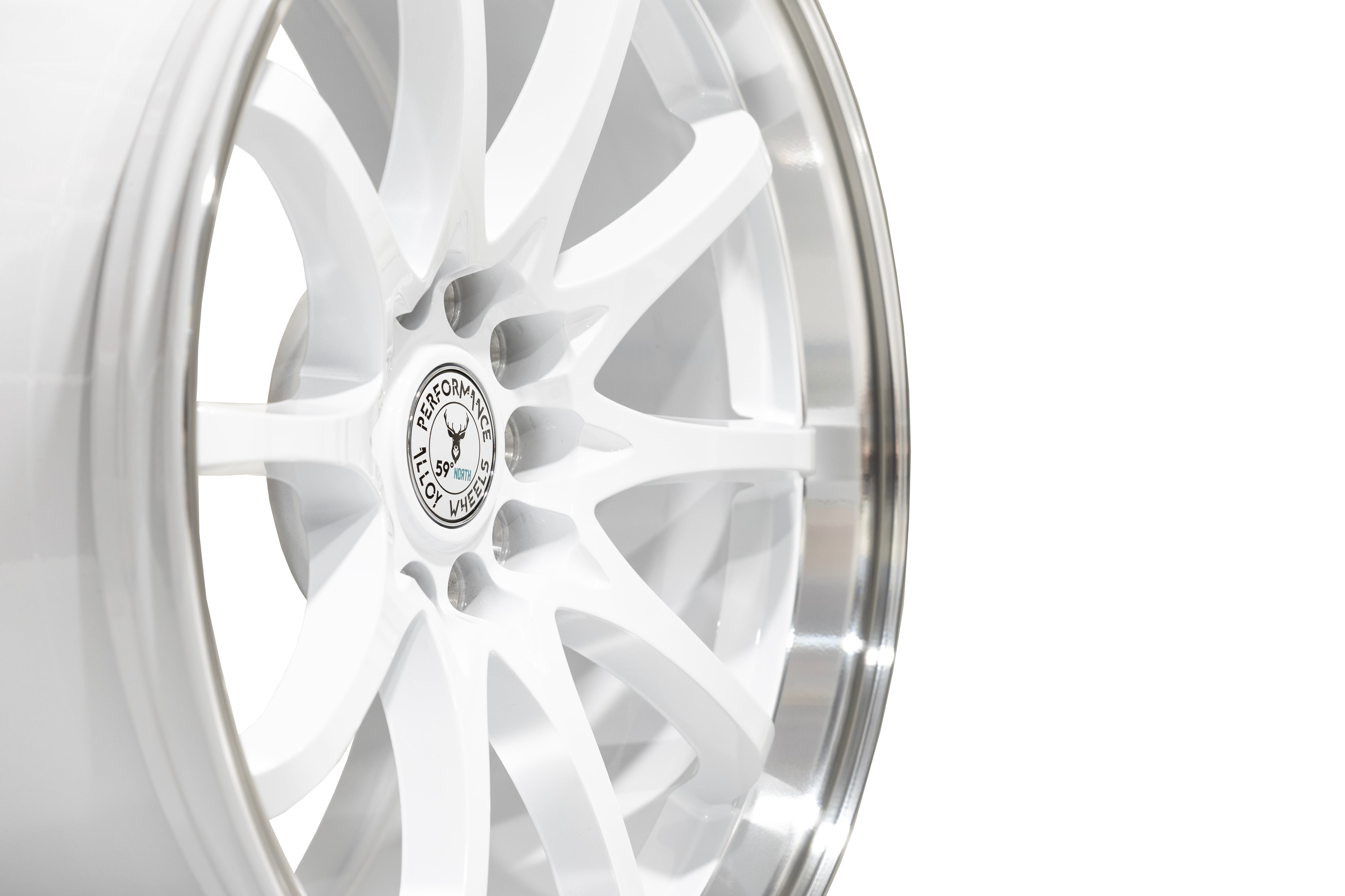 59North D-012 – White / Polished Lip Sekundaarkujutis