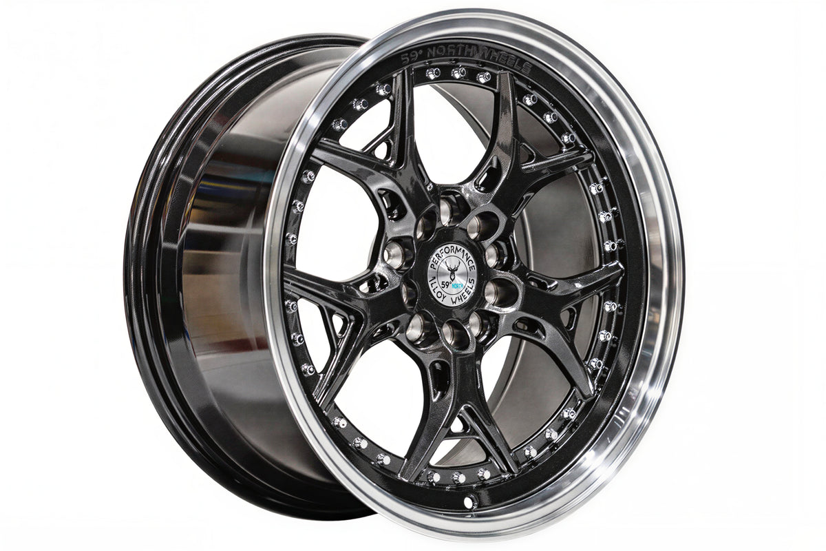 59North D-014 – Gunmetal / Polished Lip
