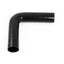 Silicone hose Black 90 Degree Long legs 1,5'' (38mm)