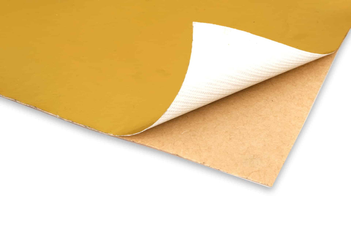 Gold Heat Tape Reflective Adhesive Sheets 1m x 1m