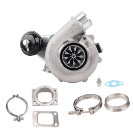 Turbocharger Pulsar PSR PTG 4849G 550HP .49 T25 Inlet 3" V-Band Outlet IWG Ball Bearing