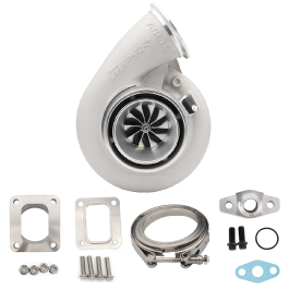 Turbocharger Pulsar PSR 7375G 1200HP 1.01 T4 Inlet 3.5" V-Band Outlet Ball Bearing Main image